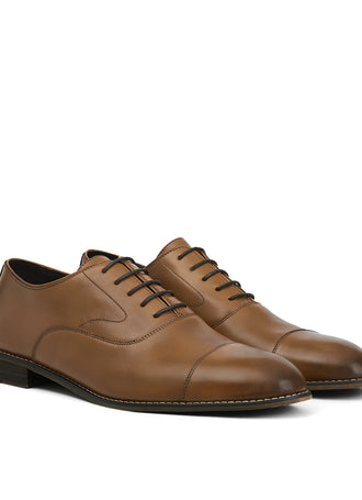 Related product: Men's Tan Leather Oxford Shoes - Reynolds
