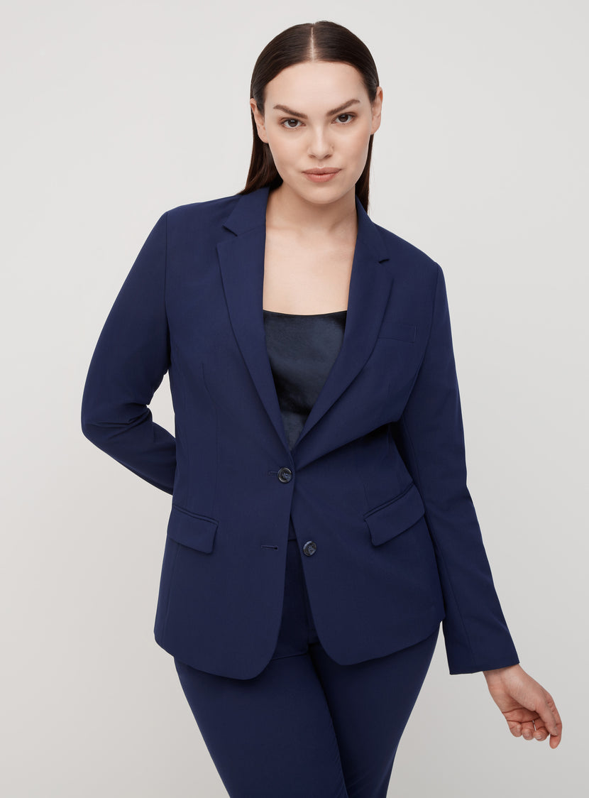 Women's Brilliant Blue Suit Jacket