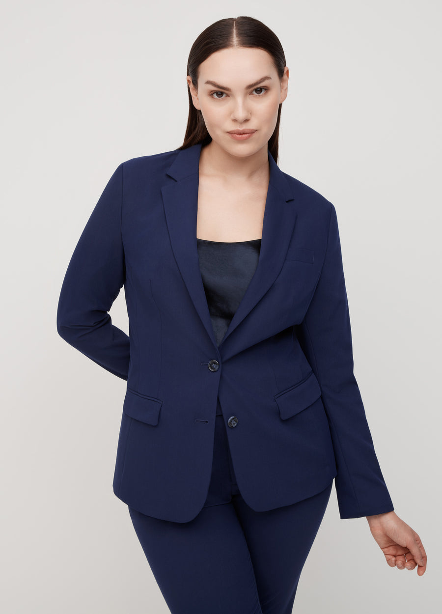 Blue Women's Plus-Size Suits