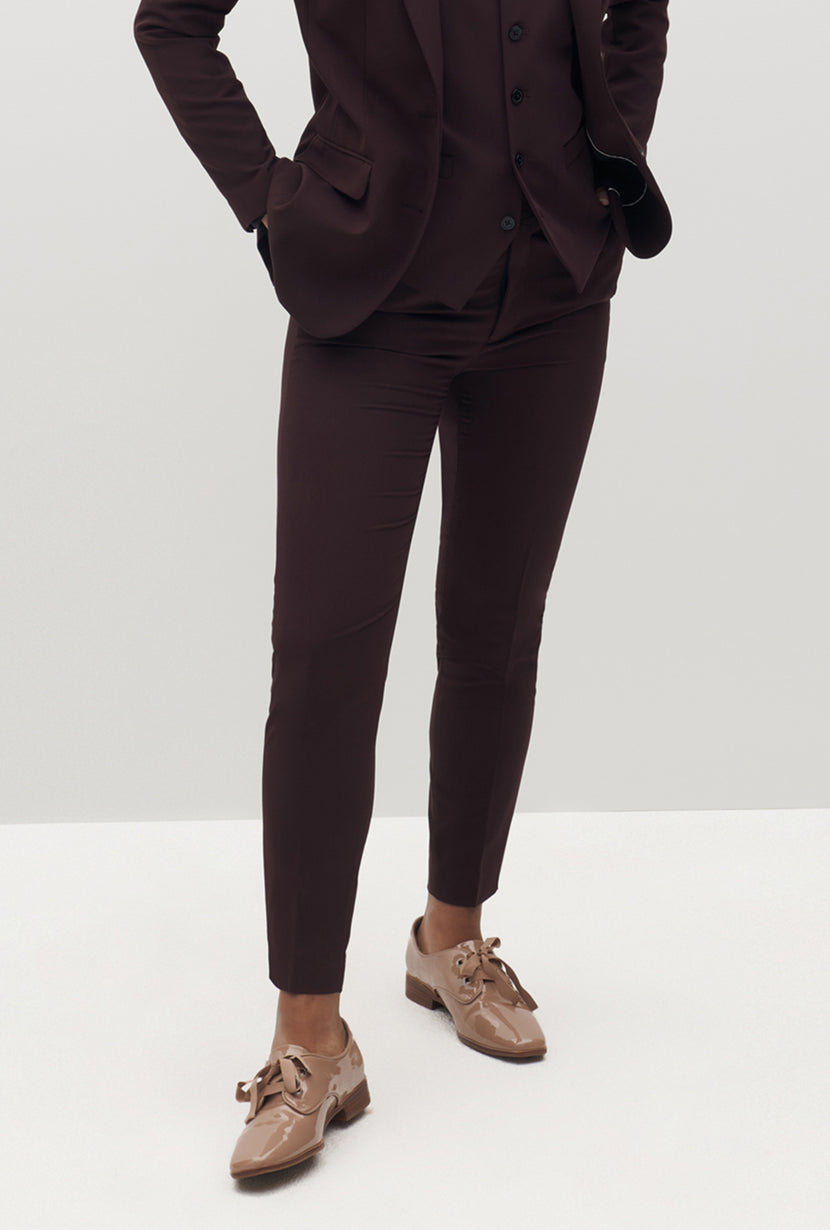 ASOS DESIGN skinny suit pants in charcoal