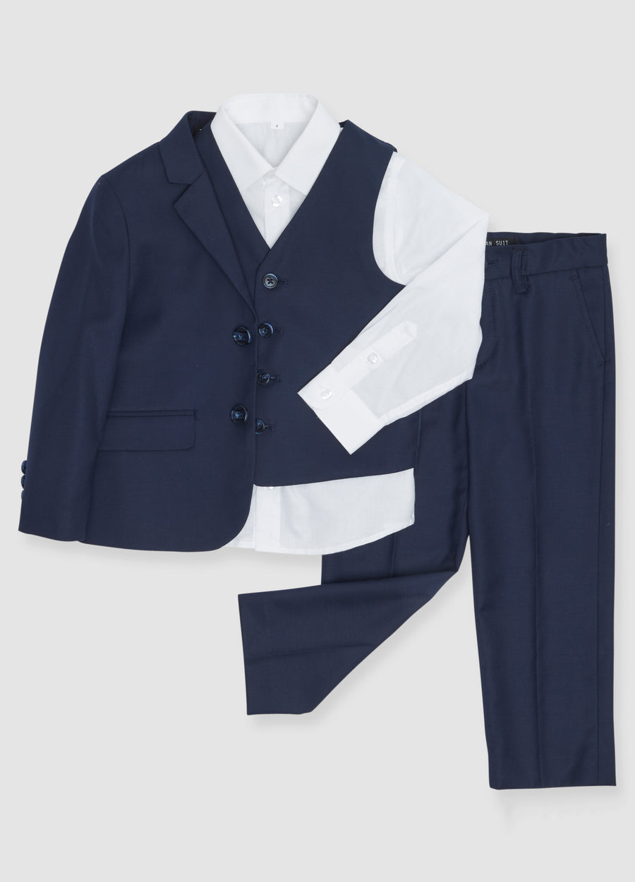 Boys' Navy Blue Suit | Kids' Suits