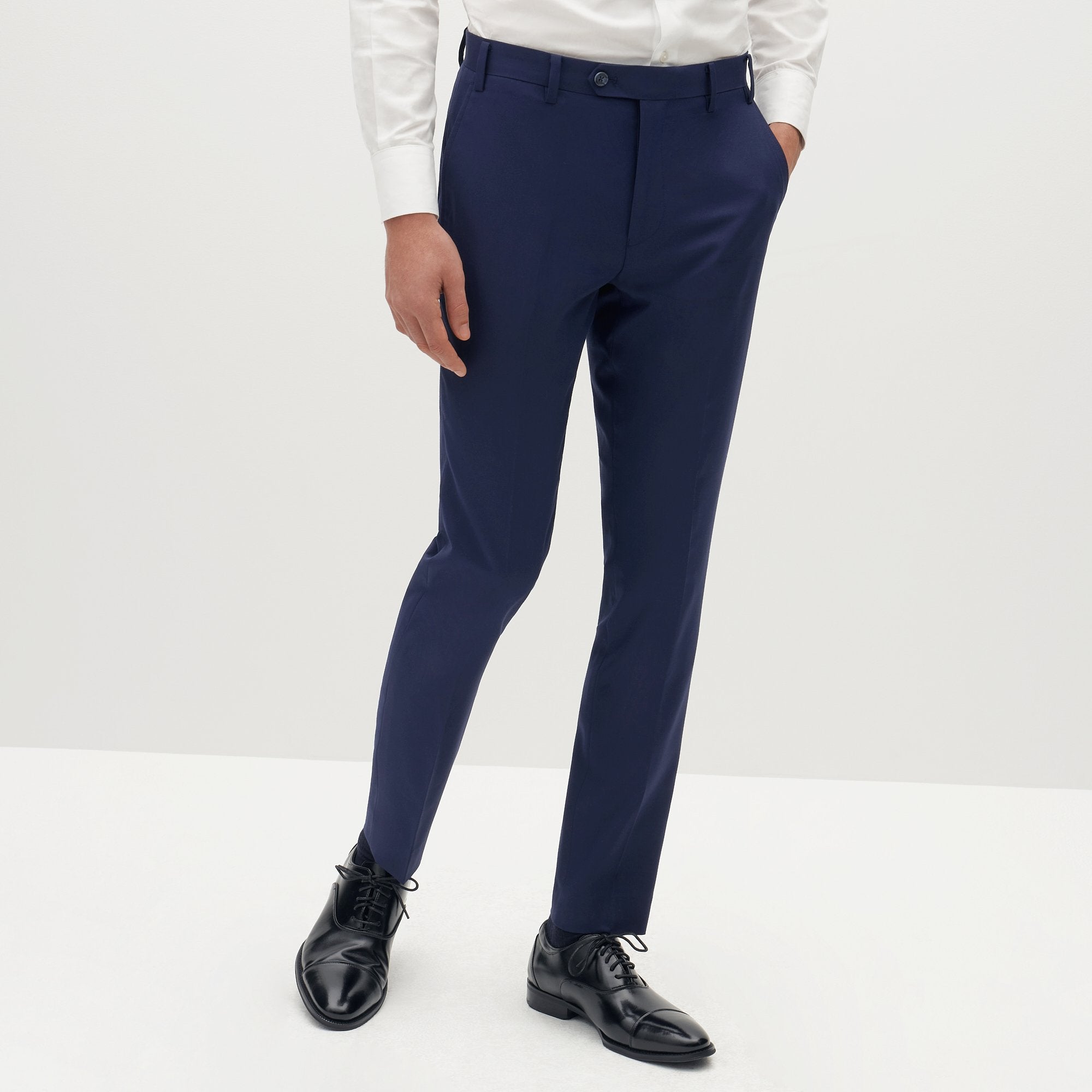 Mens Blue Dress Pants Suitshop 