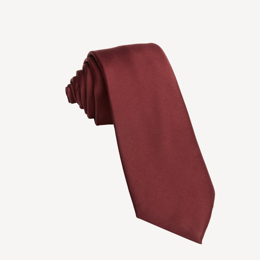 Satin Slim Tie