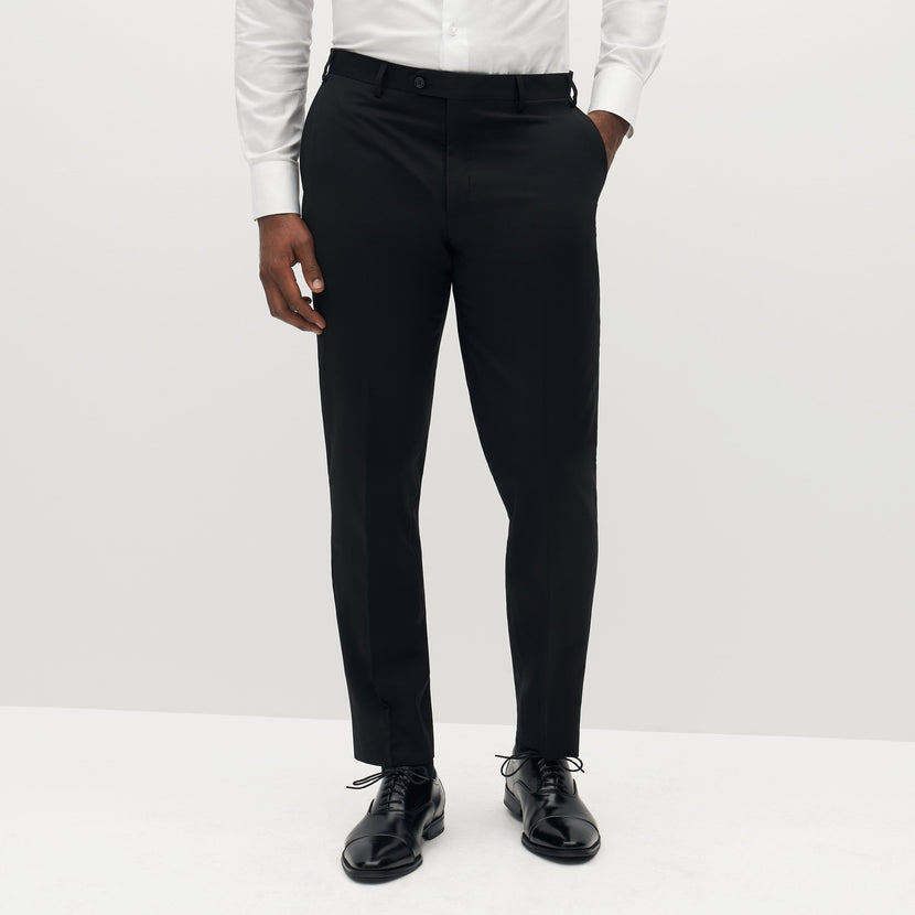 Men's Black Suit Pants