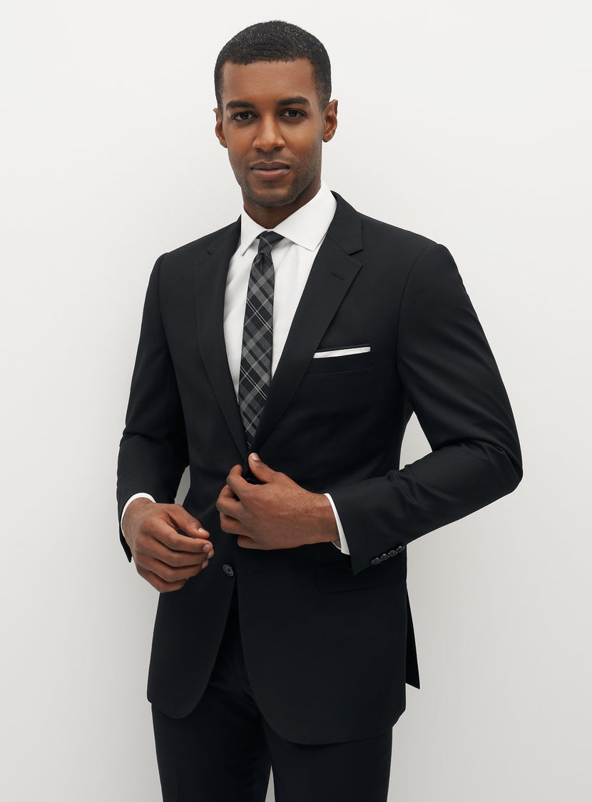 Men's Black Suit Jacket