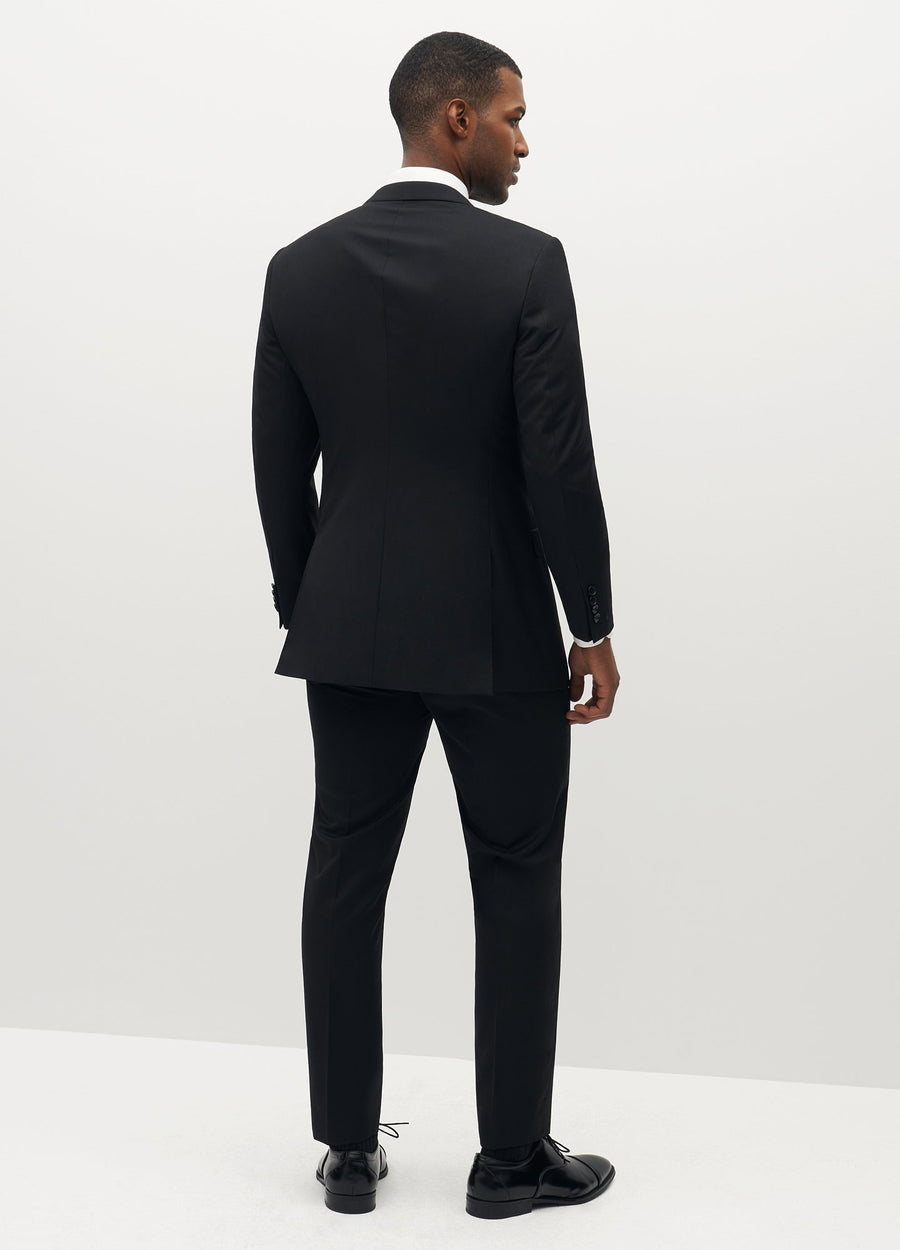Men's Black Dress Pants  Suits for Weddings & Events