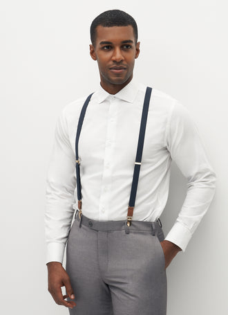 Related product: Classic Navy Blue Suspenders