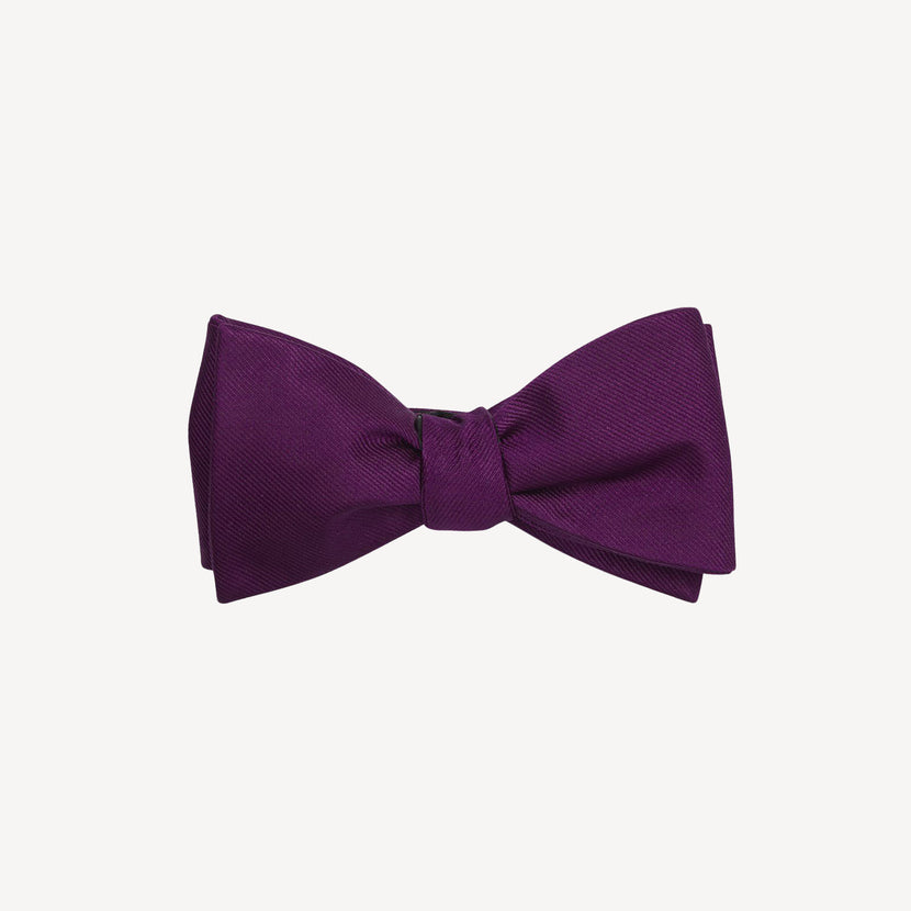 Hand Tied Grosgrain Bow Tie