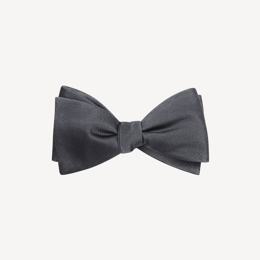 Hand Tied Grosgrain Bow Tie