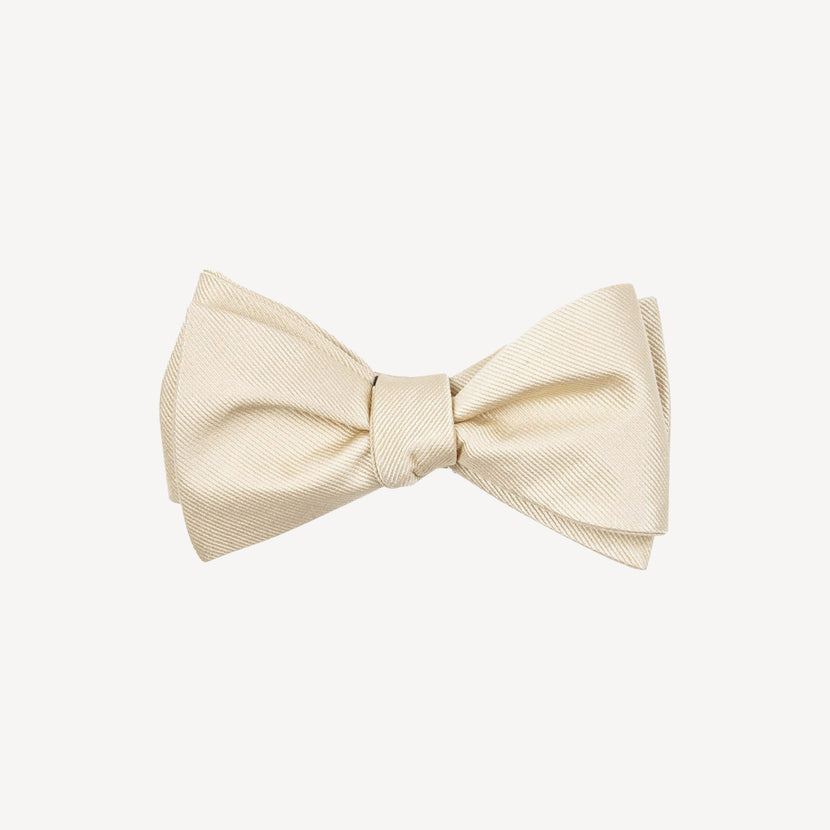 Hand Tied Grosgrain Bow Tie