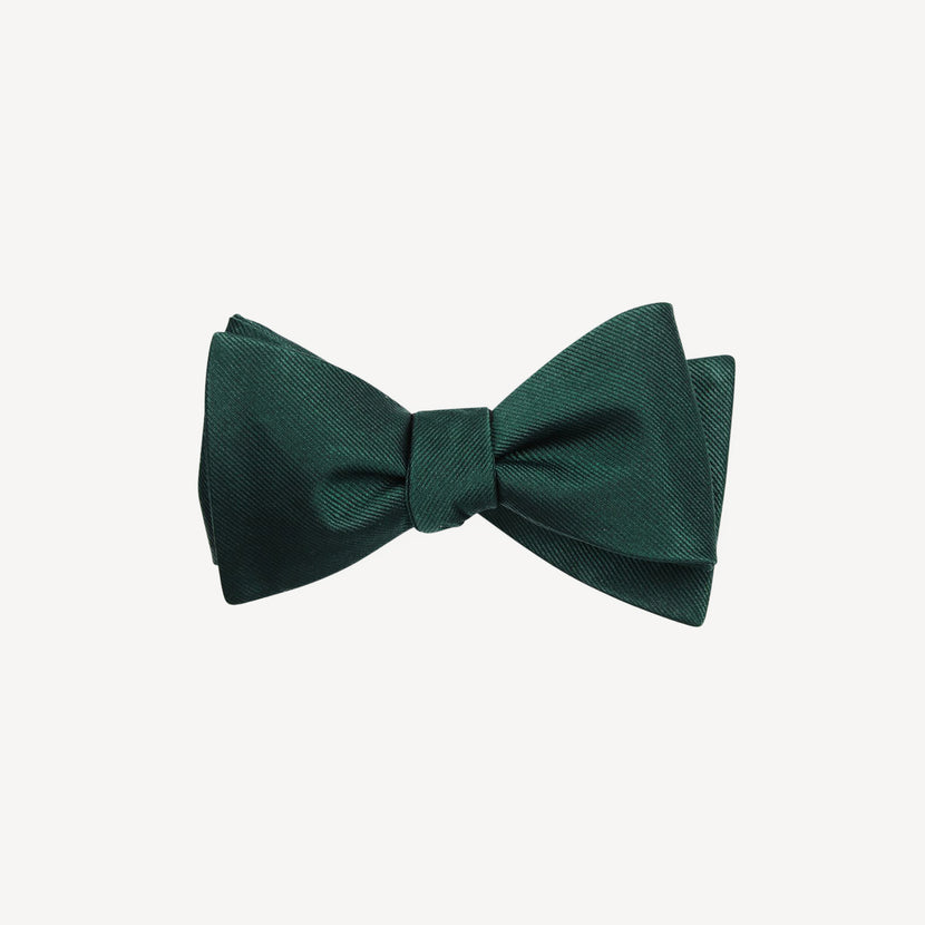 Hand Tied Grosgrain Bow Tie