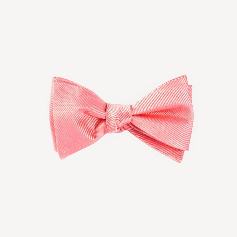 Hand Tied Grosgrain Bow Tie