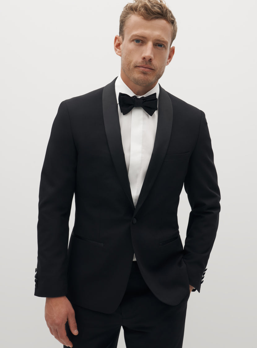 Men's Shawl Lapel Black Tuxedo Jacket