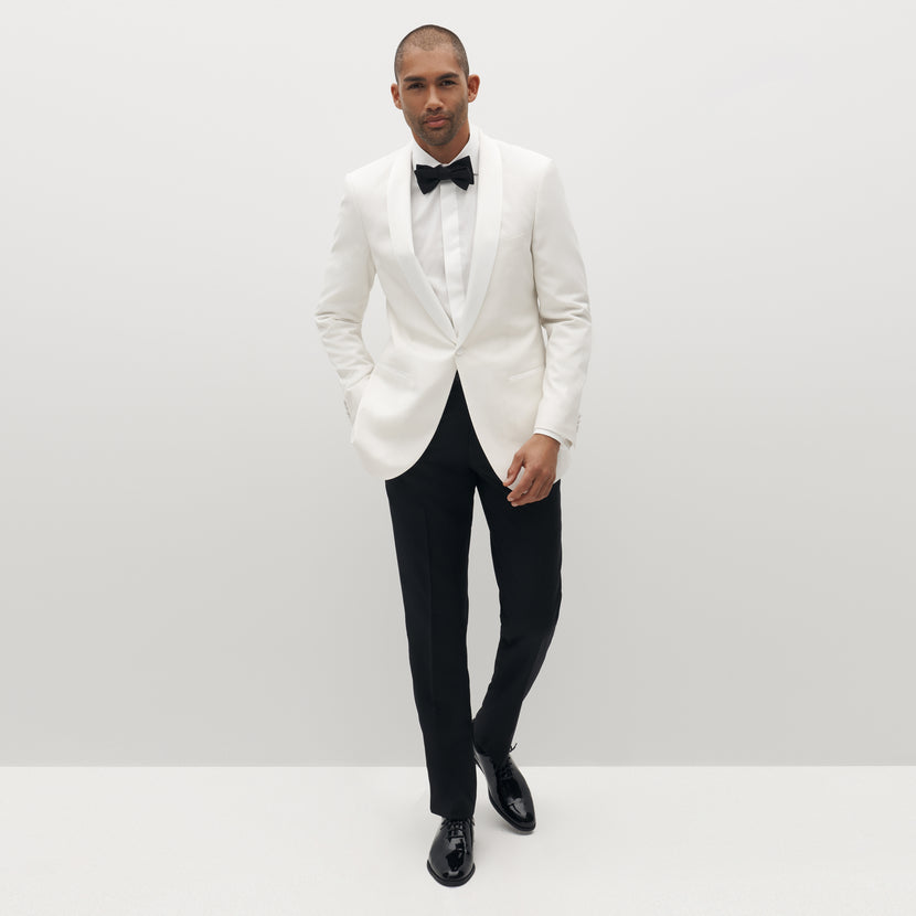 Men's Premium Shawl Lapel White Tuxedo Jacket