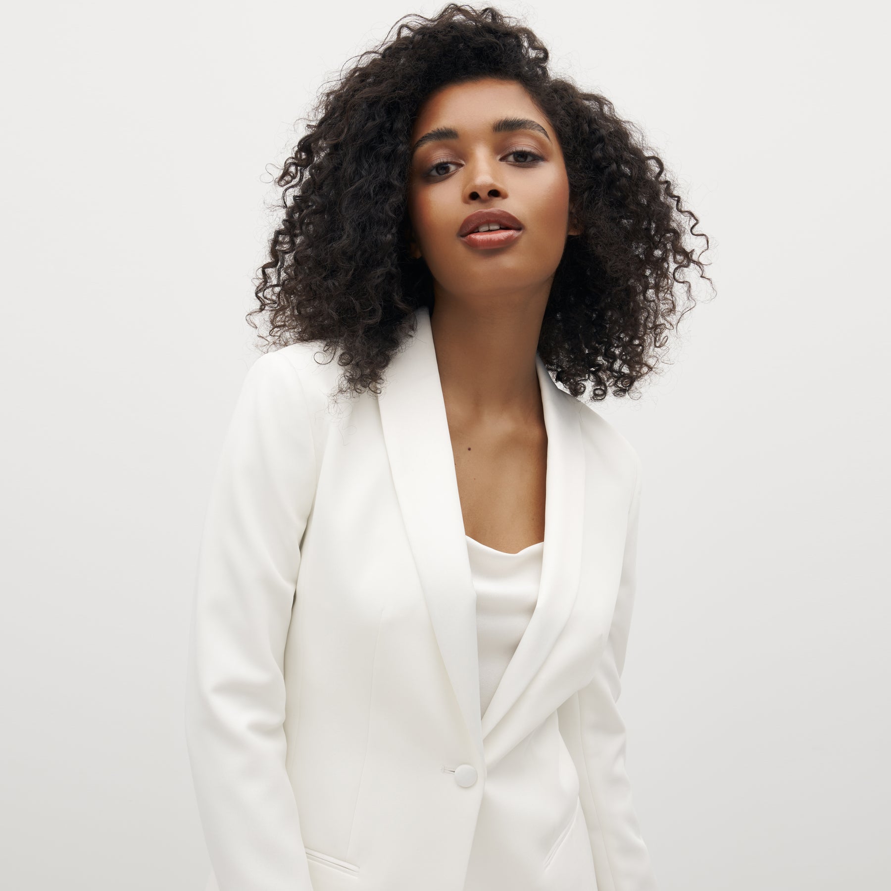 White Tuxedo Jacket for Women | Suits for Weddings & Events