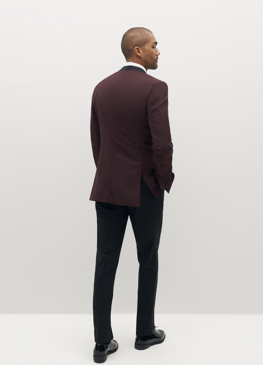 Premium Black Slim Fit Tuxedo Pants with Satin Stripe – Perfect Tux