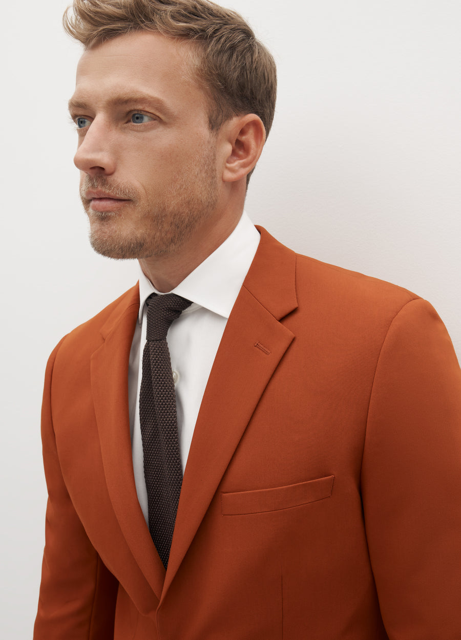 Men's Burnt Orange Suit  Suits for Weddings & Events