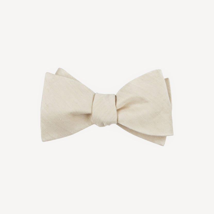 Linen Row Bow Tie