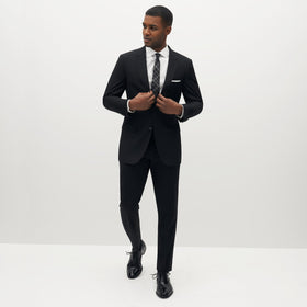 50 Black Suit Styles for Men [2024 Style Guide]  Mens fashion suits, Suit  fashion, Mens fashion dressy