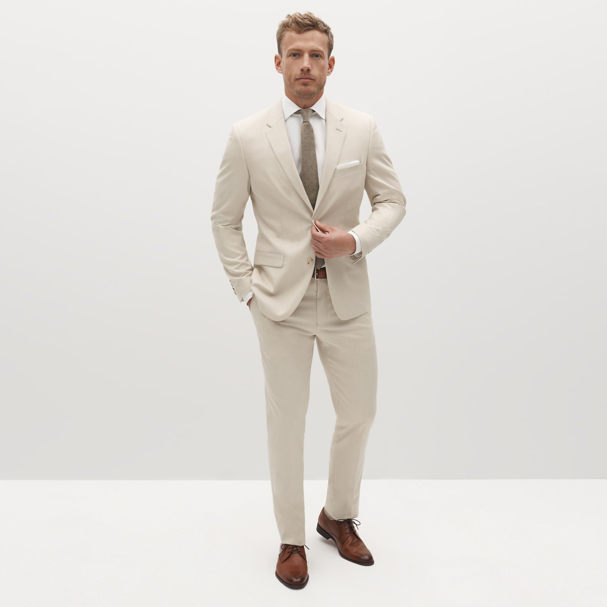 Men'S Tan Suit | Suitshop