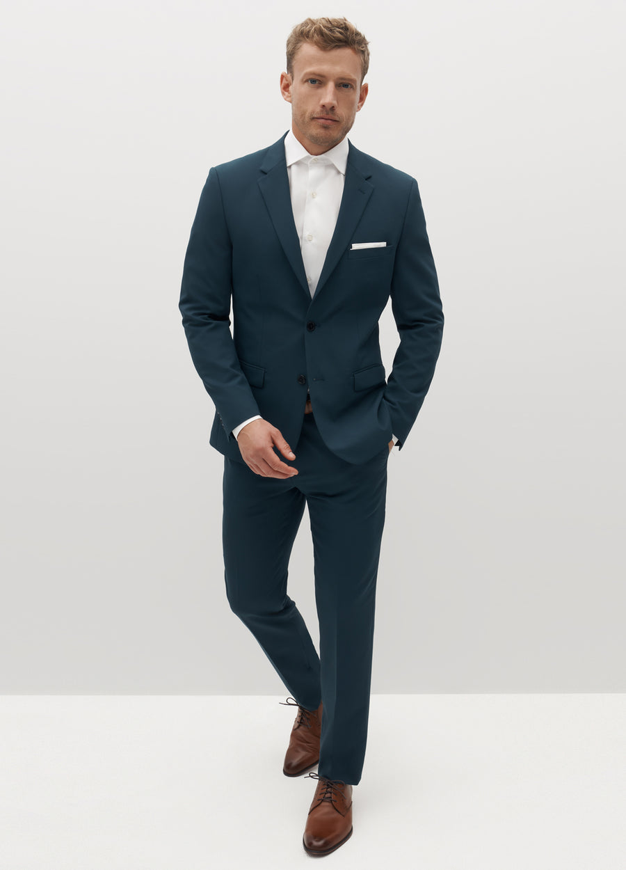 Buy 3-Piece Sky Blue Executive Suit | Manav Ethnic