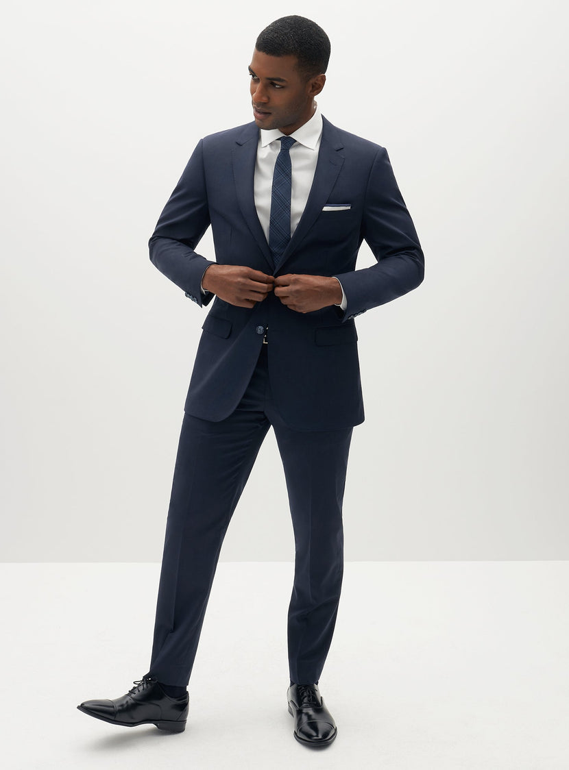 Men's Navy Blue Suit