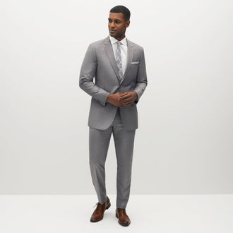 Men's Light Grey Suit | SuitShop