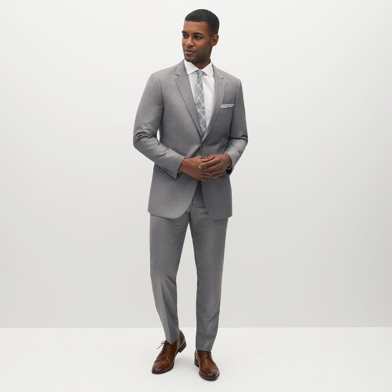 Light Grey Suit Vest - The Groomsman Suit