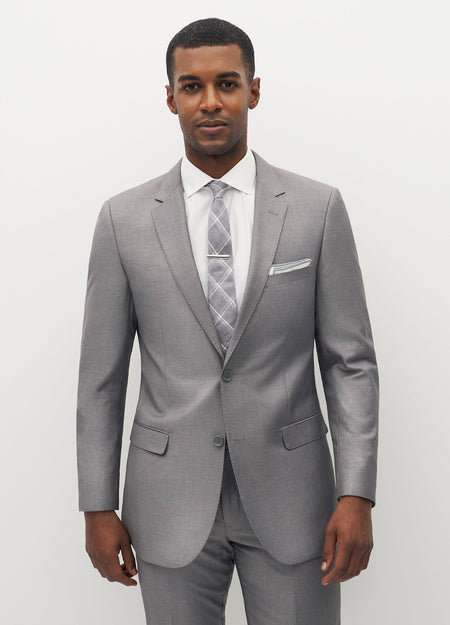 Men's Light Grey Blazer | Suits for Weddings & Events