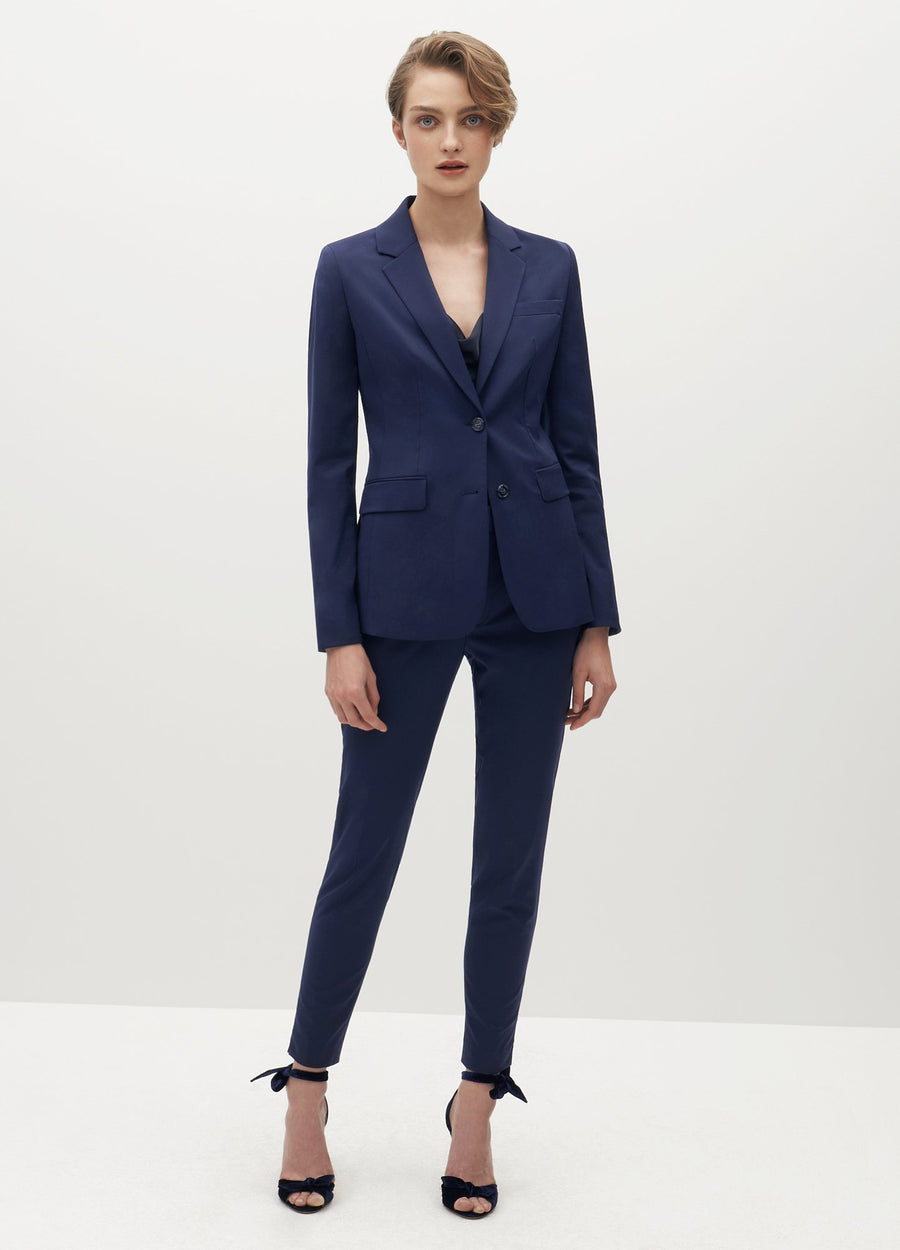 Sky-Blue Office Regular-Fit 3-Piece Suit  Suits for women, Office wear  women, Womens suits business