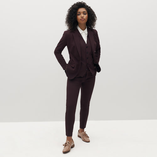 Women's Burgundy Suit | SuitShop