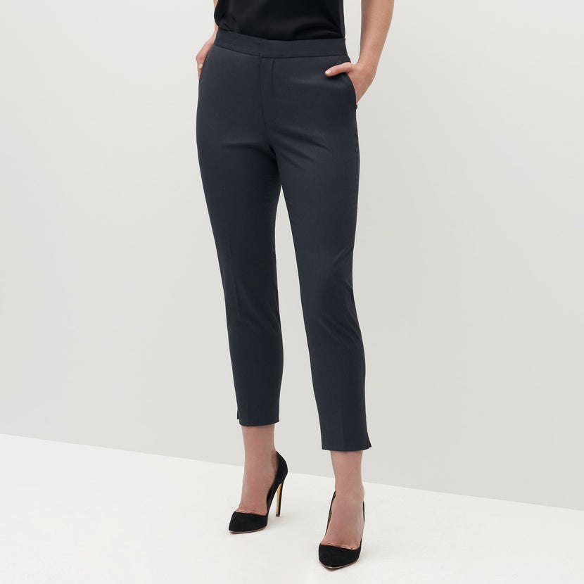 Women's Charcoal Gray Suit Pants