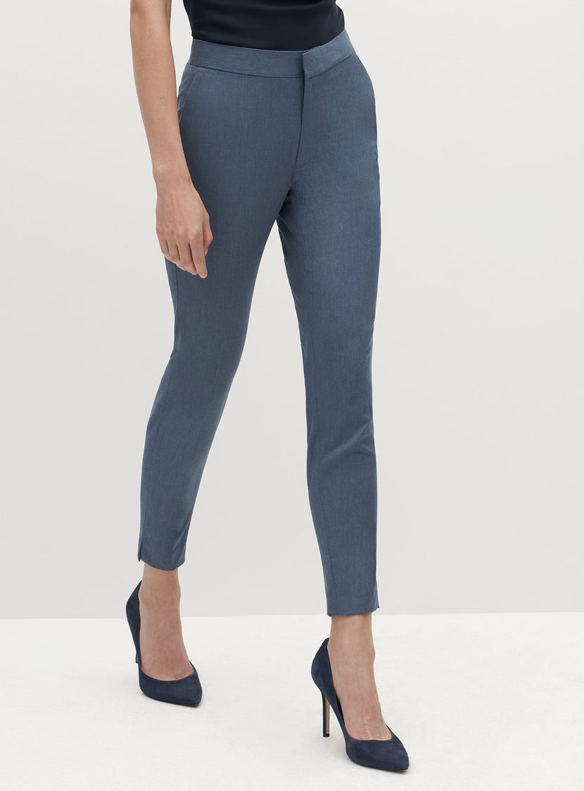 Women's Light Blue Suit Pants