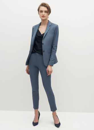 Pure Linen Sky Blue Suit