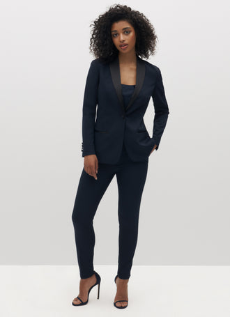 Related product: Women's Navy Tuxedo Jacket