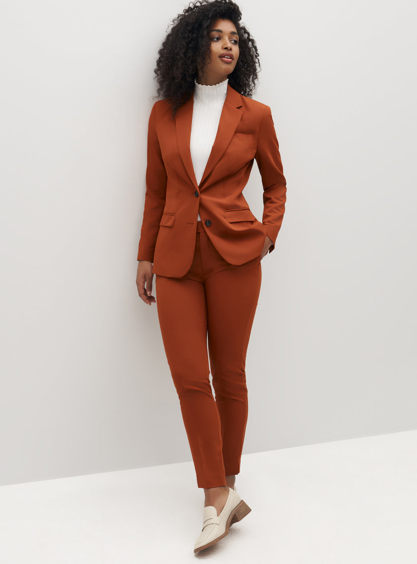 Women's Burnt Orange Suit