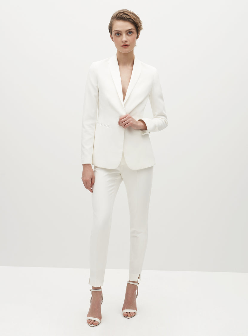 Women's White Tuxedo