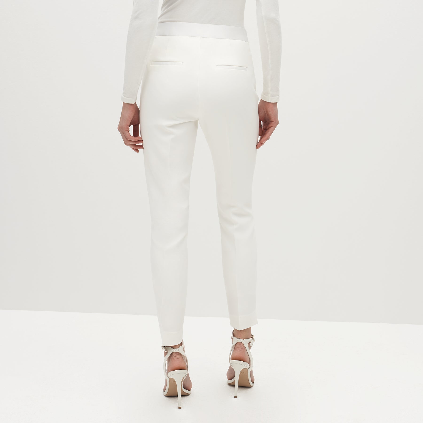 Women's White Tuxedo Pants | Suits for Weddings & Events