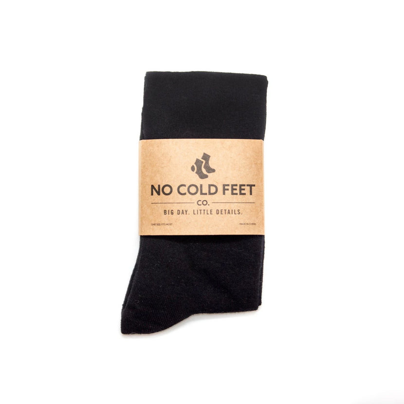 No Cold Feet Wedding Socks