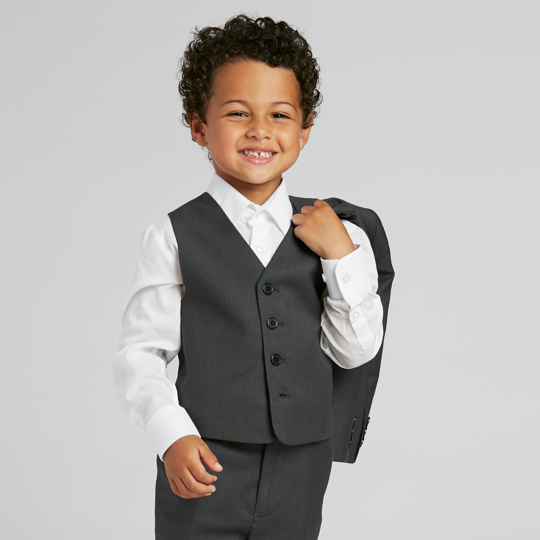 Boys' Dark Grey Suit | Kids' Suits