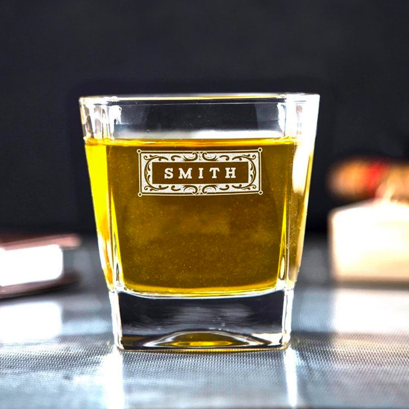 Personalized Whiskey Glasses