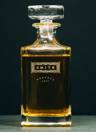 Related product: Personalized Whiskey Decanter