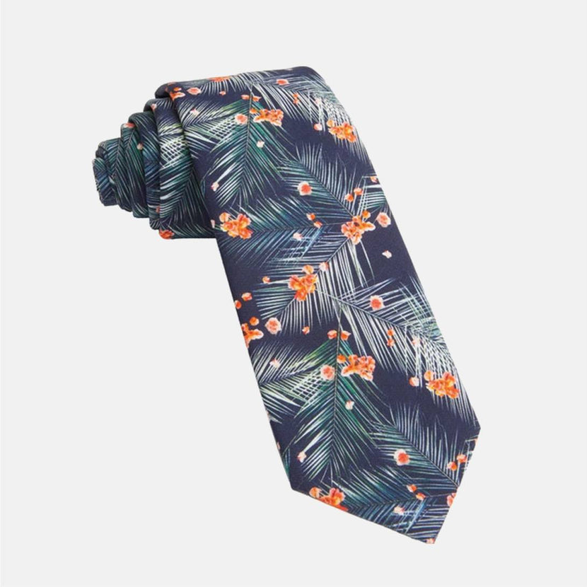 Samantha Santana Floral Tie