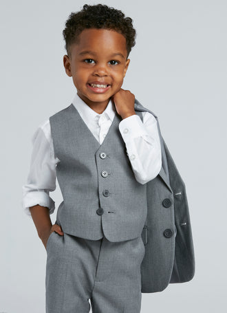 Related product: Kids' Textured Grey Suit