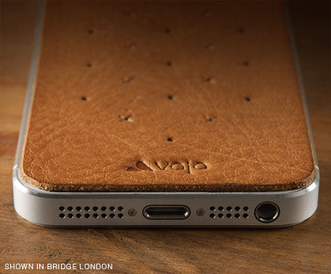 Premium Leather Back Case  for iPhone SE