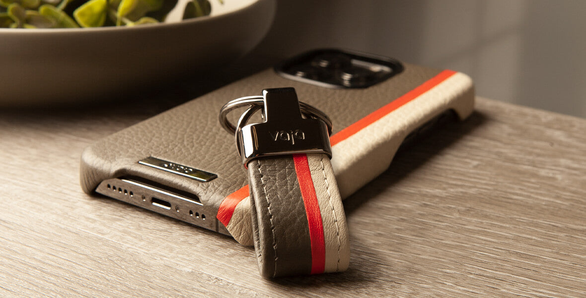 GT-R leather key ring