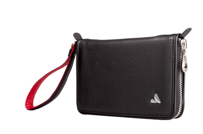 Lola XO - Premium iPhone 7 Plus leather wristlet case - Vaja