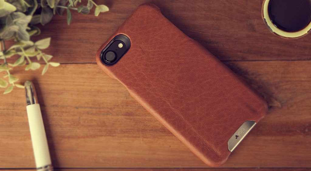 Grip for iPhone 8 Leather Cases