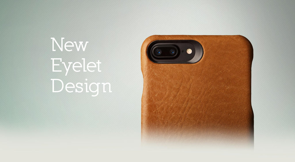 Customizable Grip iPhone 7 Plus leather case