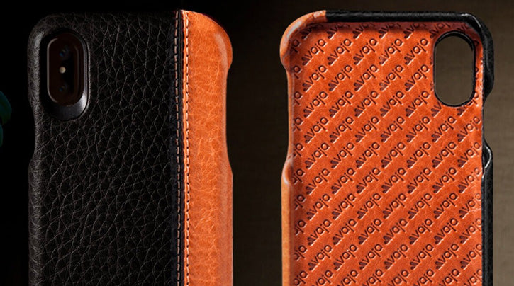 Luxury leather iPhone case